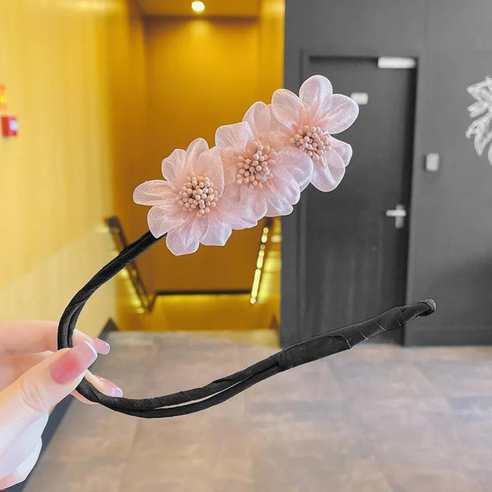 FLORAL HAIR CURLER