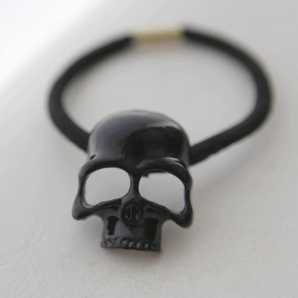 GLAM SKULL HAIR TIE