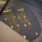 STAR TASSEL EARRINGS (PAIR)