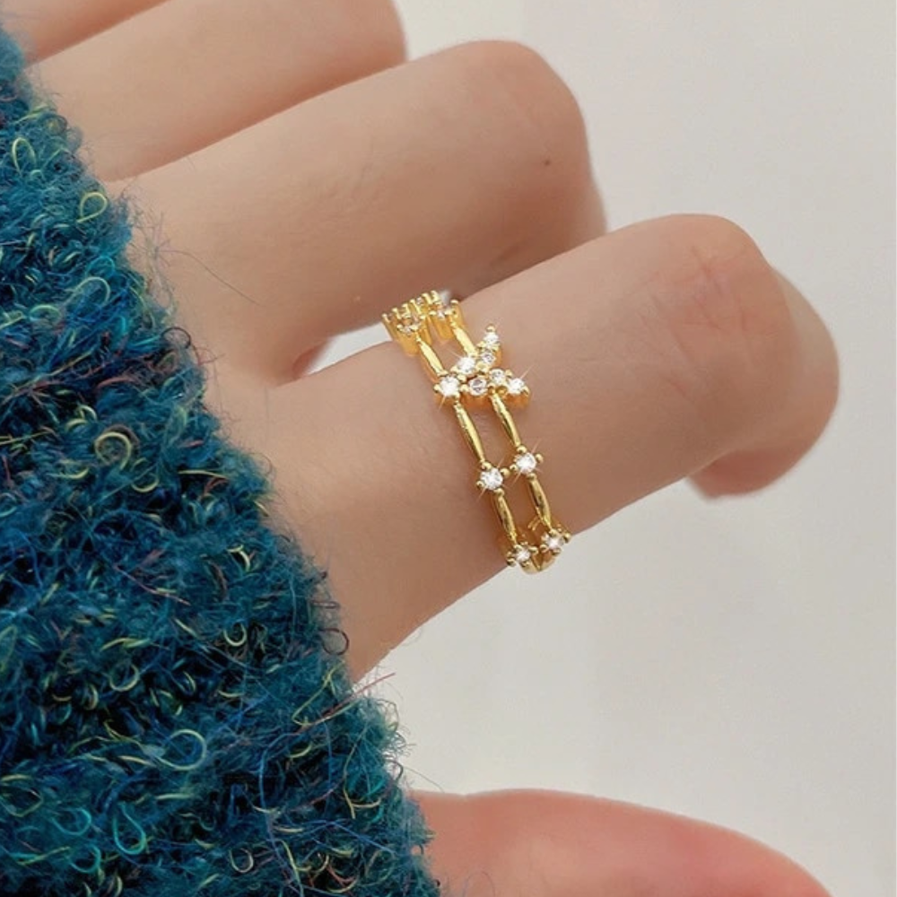 BUTTERFLY RING (ADJUSTABLE)
