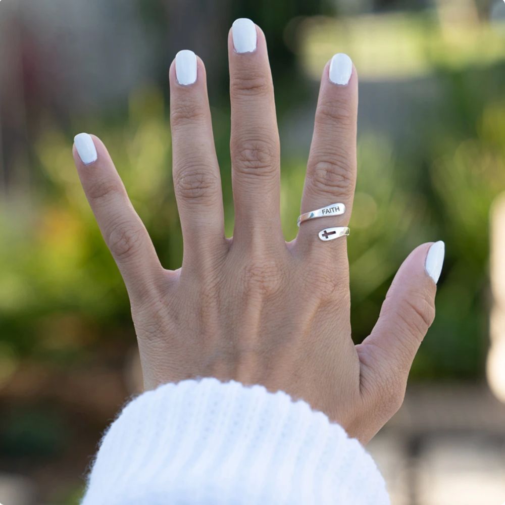 FAITH ADJUSTABLE RING (ADJUSTABLE)