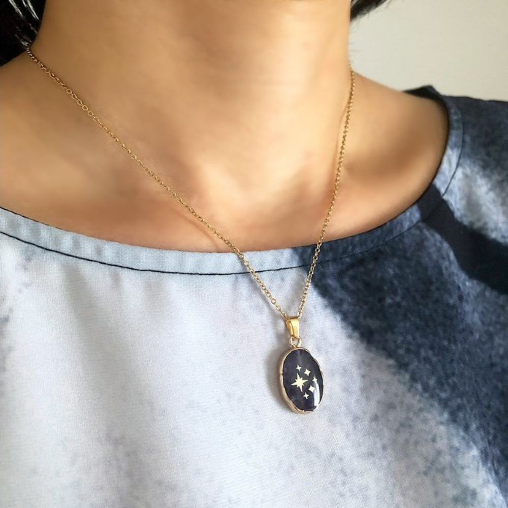 CELESTIAL ASTROLOGY NECKLACE