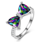 DEEP BLUE BOW RING