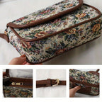 EMBROIDERED BOHO CROSSBODY BAG