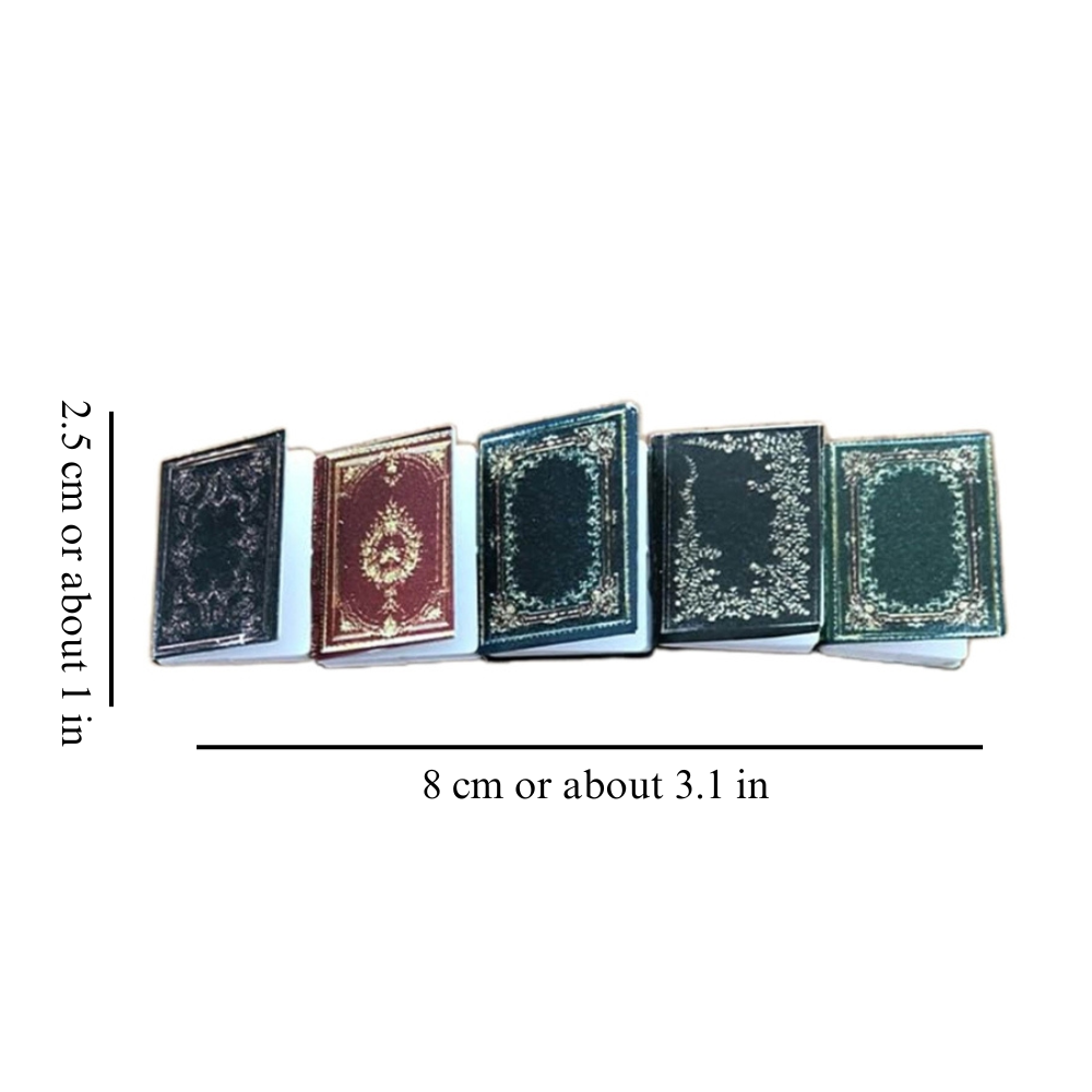 MINIATURE BOOK HAIR CLIP
