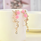 ROSE CUFF EARRINGS (PAIR)
