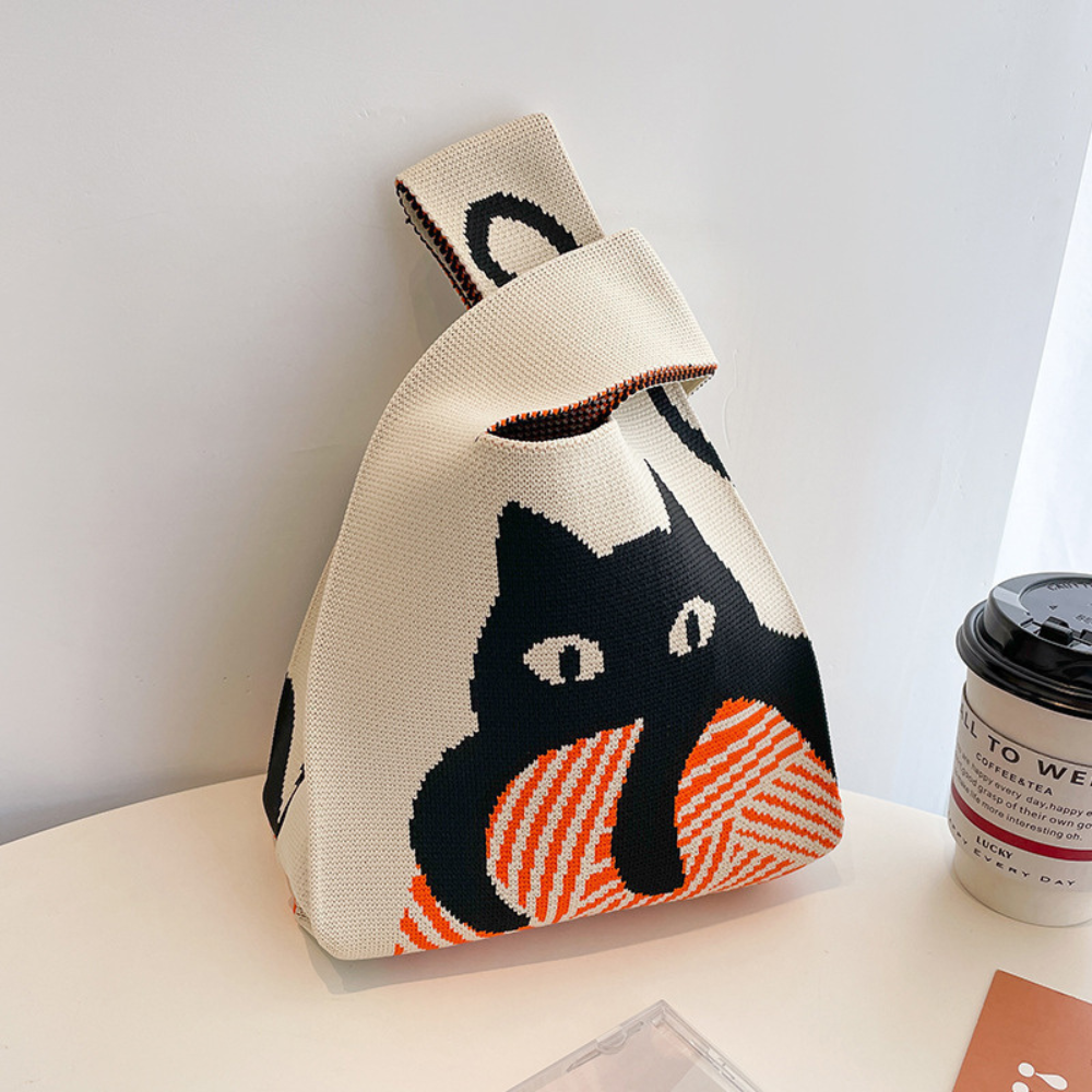 CHIC CROCHET TOTE BAG