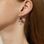 ASTRONAUT & PLANET EARRINGS (PAIR)