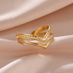 DOUBLE V RING (ADJUSTABLE)