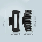 ELEGANT GRIP HAIR CLIPS (8 pcs)