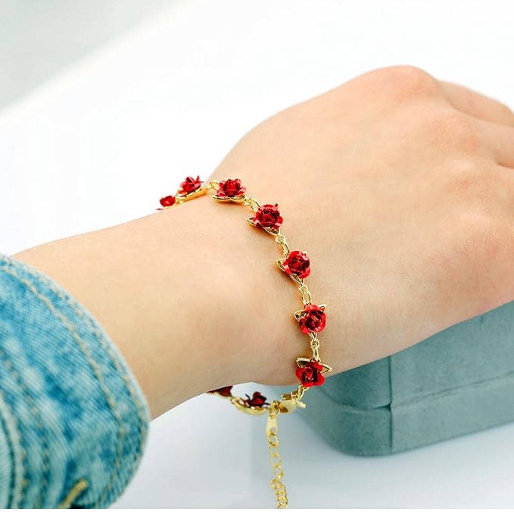 ROSE BRACELET (ADJUSTABLE)