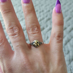 TINY BEE DAINTY RING