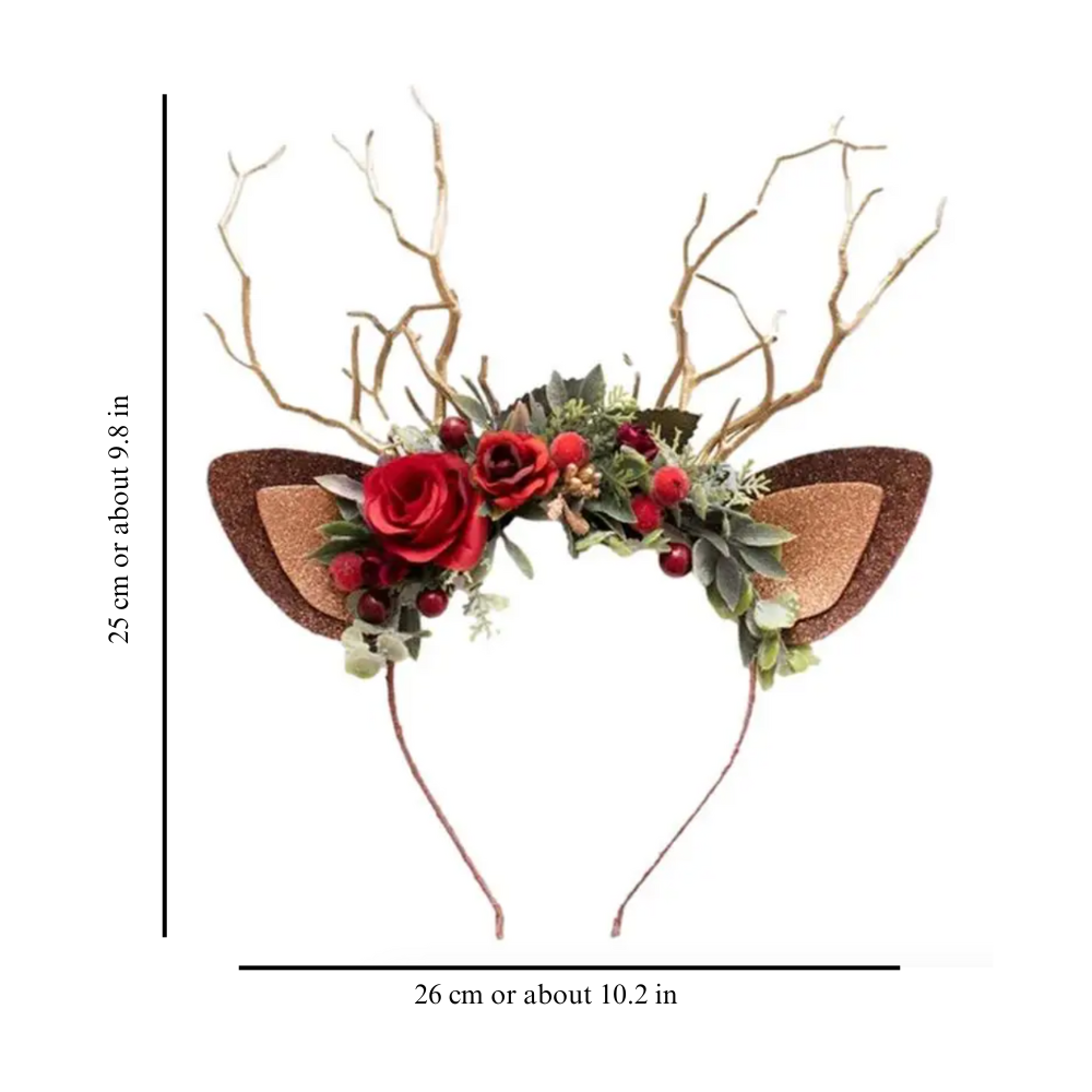 CHRISTMAS REINDEER HEADBAND