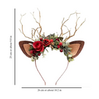 CHRISTMAS REINDEER HEADBAND