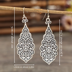 ART NOUVEAU EARRINGS (PAIR)