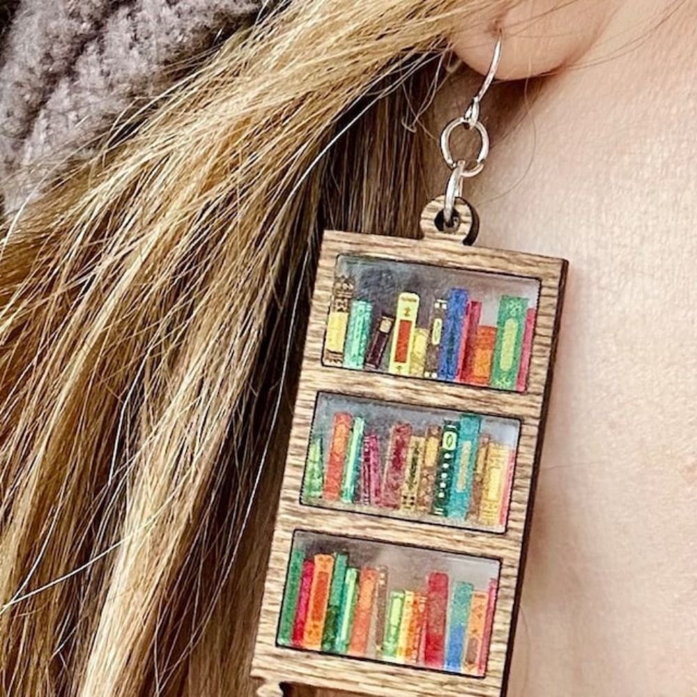 BOOK LOVER EARRINGS (PAIR)
