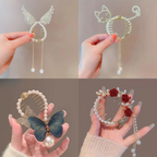 SPARKLING PEARL HAIR CLIPS