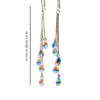 VALENTINE TEARDROP EARRINGS (PAIR)