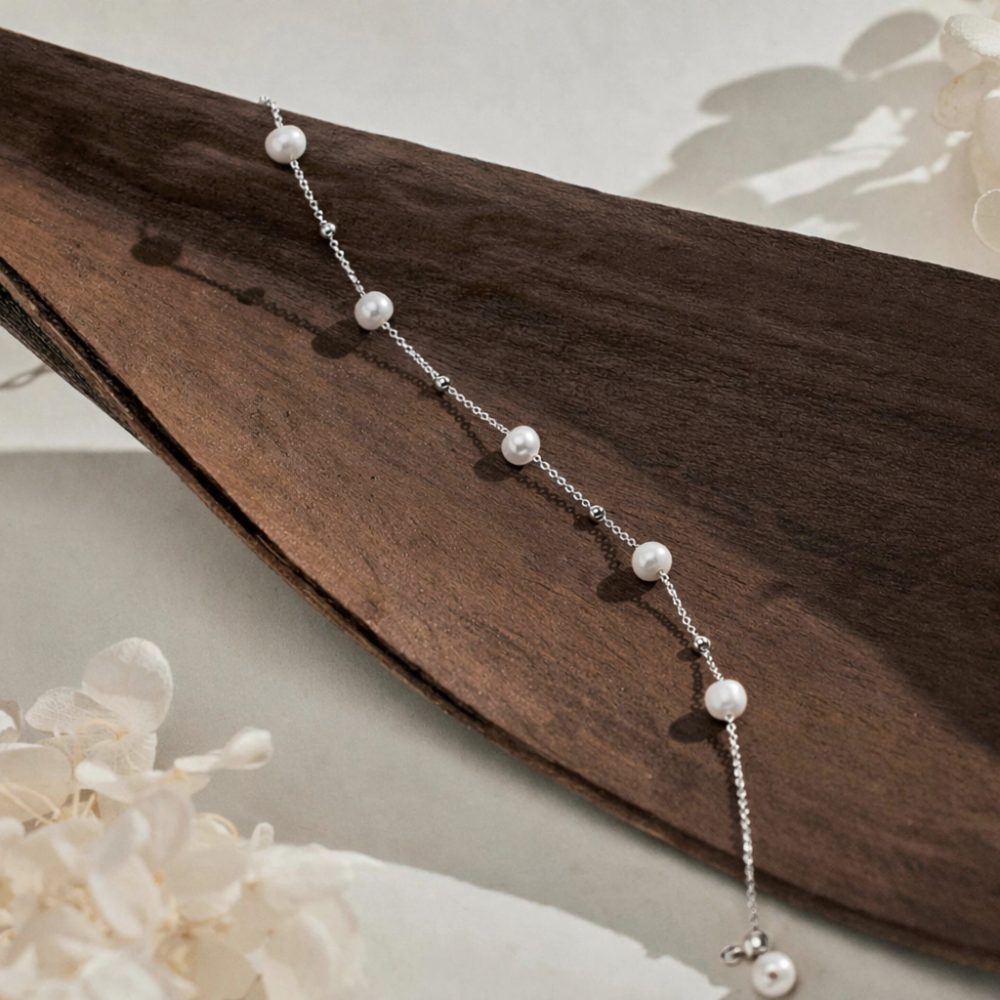 PEARLS BRACELET (ADJUSTABLE)