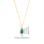 TEARDROP JADE NECKLACE