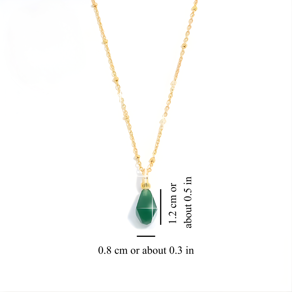 TEARDROP JADE NECKLACE