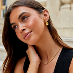 Ame Gold Teardrop Earrings