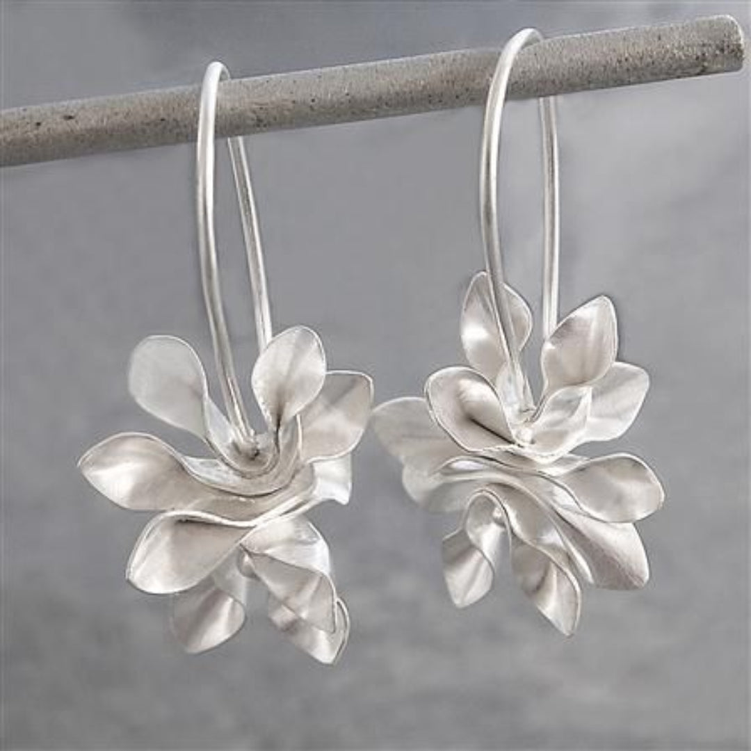 Vintage Irregular Blossom Earrings
