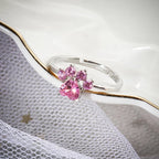 PINK CAT PAW RING (ADJUSTABLE)