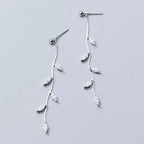 DANGLING LEAVES EARRINGS (PAIR)