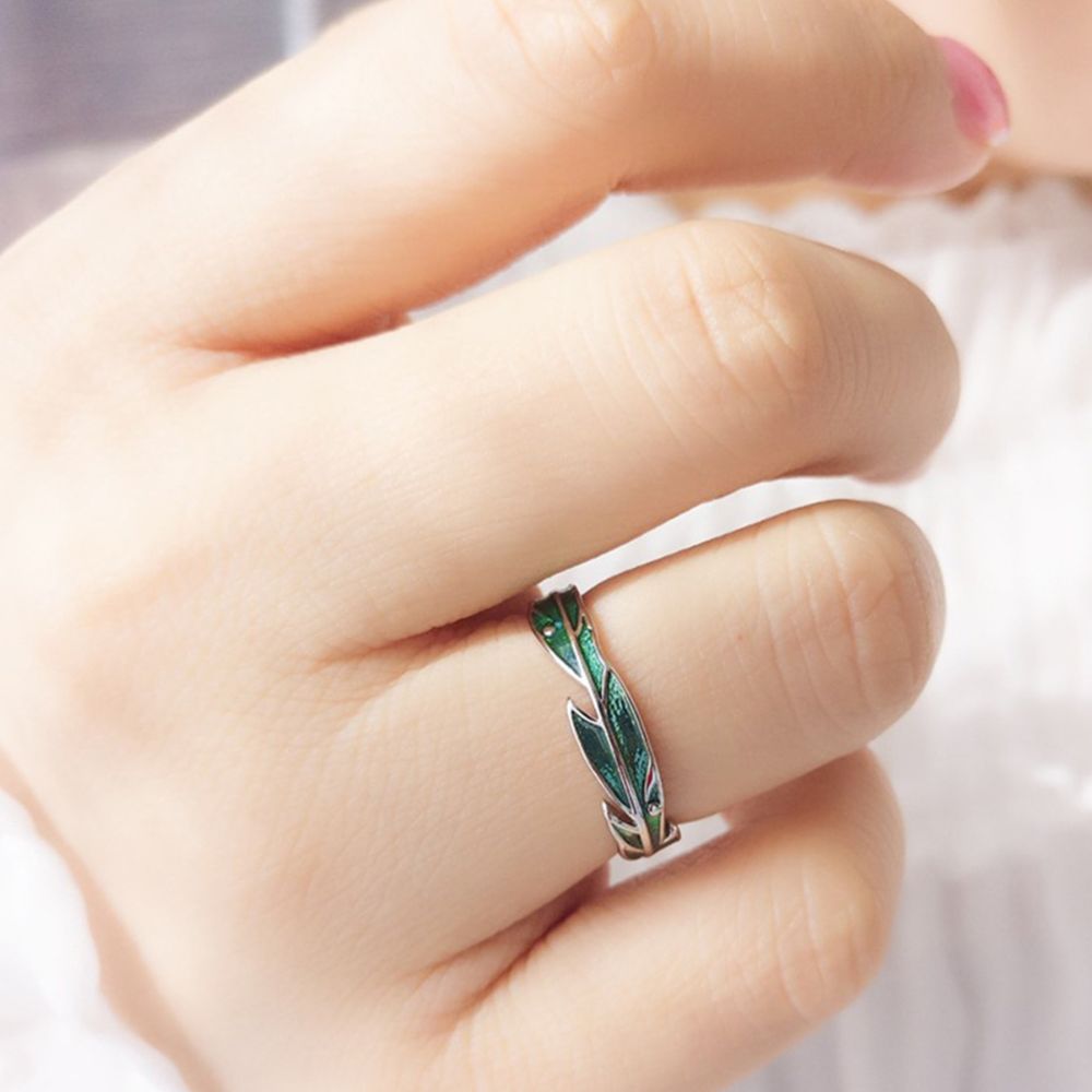 PLANTAIN LEAF RING (ADJUSTABLE)