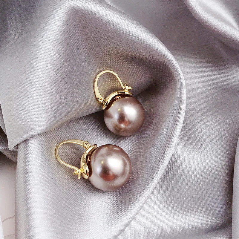 Thick Pearl Earrings