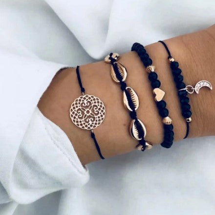 BOHEMIAN BRACELET SET (ADJUSTABLE)