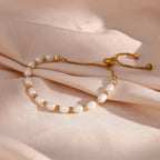Elegant Pearl and Bracelet
