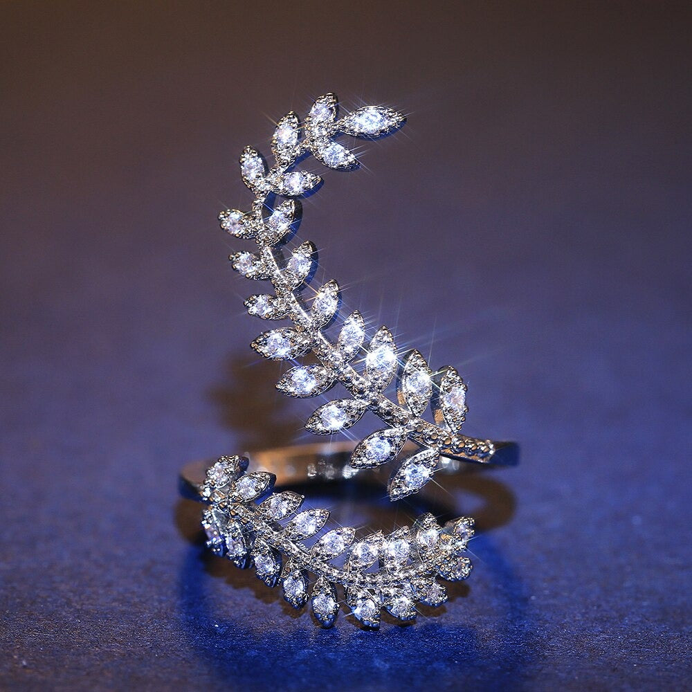 ZIRCON ADJUSTABLE RINGS (ADJUSTABLE)