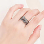 METALLIC ELEGANCE RINGS (ADJUSTABLE)