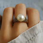 Timeless Vintage Pearl Ring