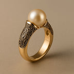 Timeless Vintage Pearl Ring