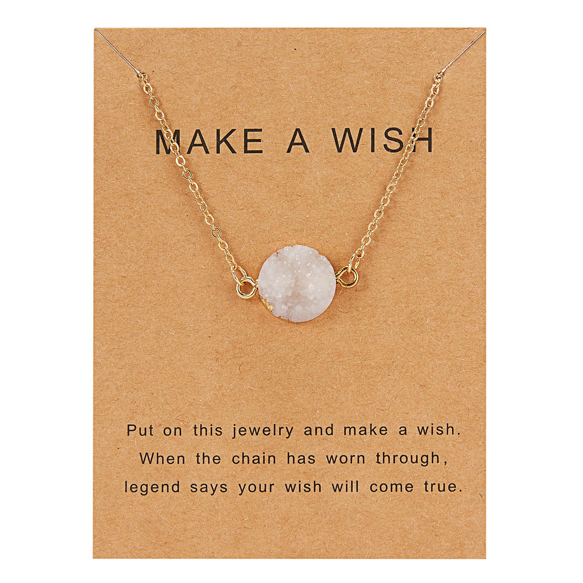 WISH GEMSTONE NECKLACE